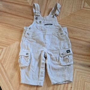 Cozy Beige Kids Overalls